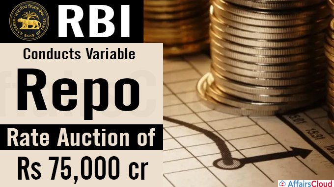 Reserve Bank of India conducts variable repo rate auction (1)