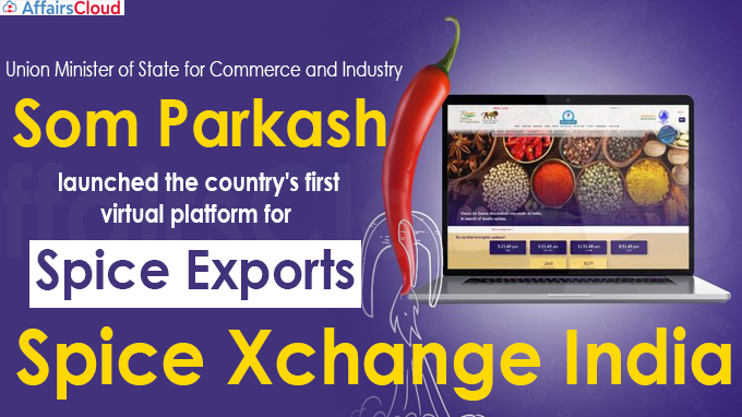 Spices Board launches online platform to benefit exports