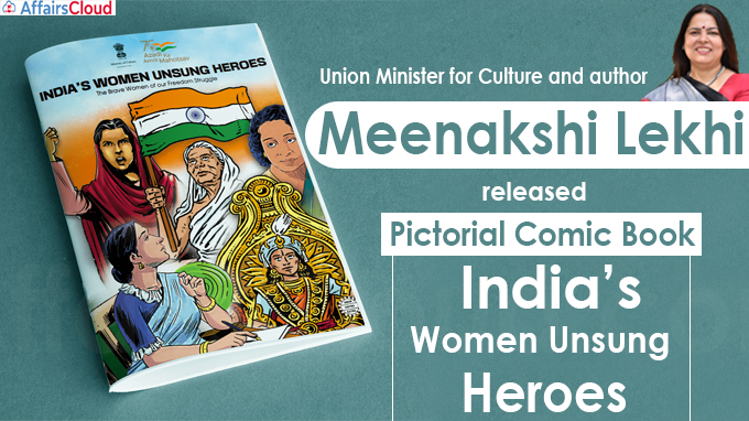 pictorial comic book ‘India’s Women Unsung ’