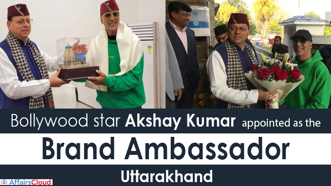 Akshay Kumar appointed as Uttarakhand's brand ambassador