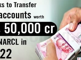Banks to transfer 15 accounts worth Rs 50,000 cr