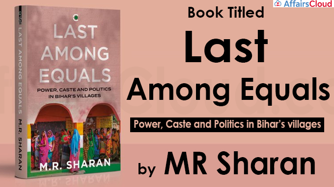 Book titled Last among equals