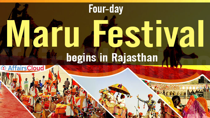 Four-day Maru festival begins in Rajasthan