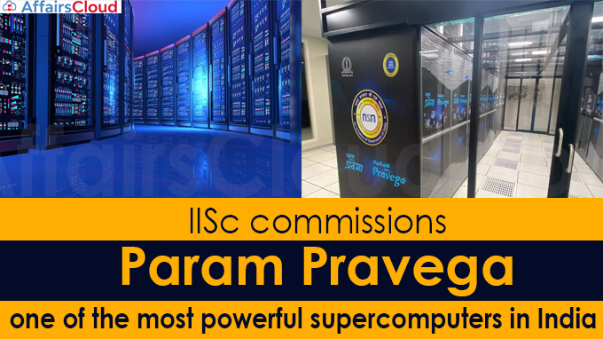 IISc commissions Param Pravega