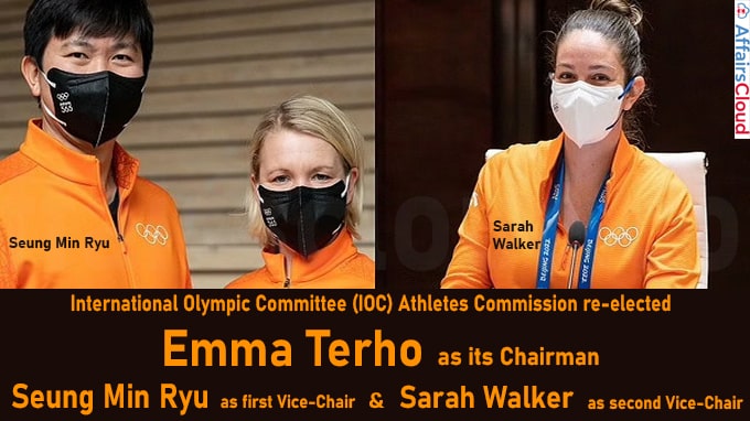 IOC Athletes' Commission re-elect Terho as chair, Walker elected as second vice-chair