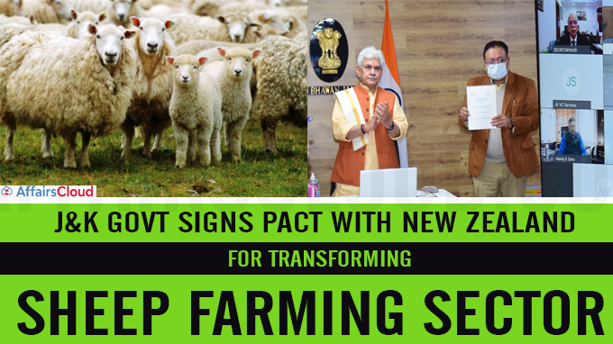 J&K govt signs pact with New Zealand for transforming sheep farming sector