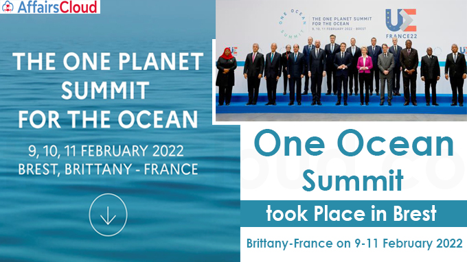 One Ocean Summit took place in Brest