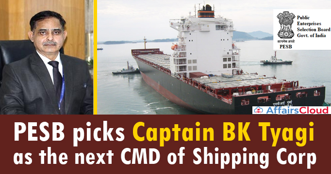 PESB-picks-Captain-BK-Tyagi-as-the-next-CMD-of-Shipping-Corp
