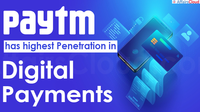 Paytm has highest penetration in digital payments