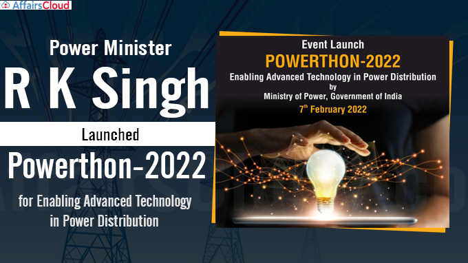 Power Minister Launches Powerthon-2022