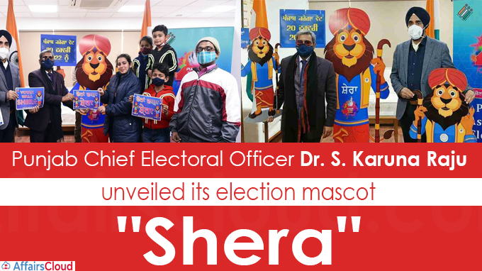 Punjab Chief Electoral Officer unveils its Elections Mascot