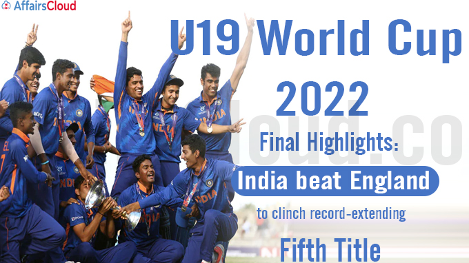 U19 World Cup 2022 Final Highlights