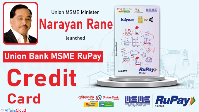 Union Bank MSME RuPay Credit Card