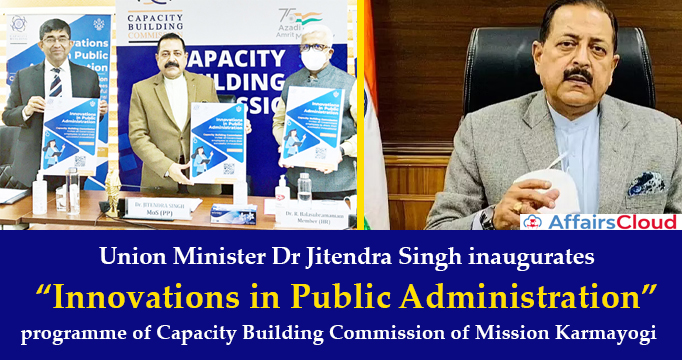 Union-Minister-Dr-Jitendra-Singh-inaugurates-“Innovations-in-Public-Administration”-programme-of-Capacity-Building-Commission-of-Mission-Karmayogi