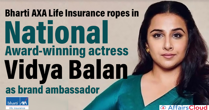 Bharti-AXA-Life-Insurance-ropes-in-National-Award-winning-actress-Vidya-Balan-as-brand-ambassador