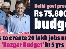 Delhi-govt-presents-Rs-75,800-Cr-budget_-aims-to-create-20-lakh-jobs-under-‘Rozgar-Budget’-in-5-yrs