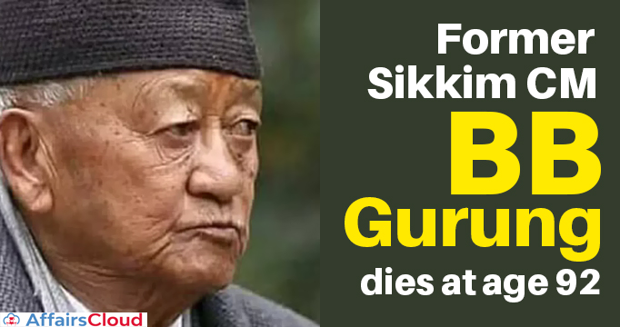 Former-Sikkim-CM-BB-Gooroong-dies-at-age-92 (1)