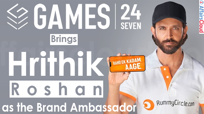 Games24x7 brings Hrithik Roshan as the brand ambassador