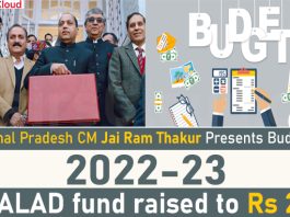 Himachal CM presents Budget for 2022-23