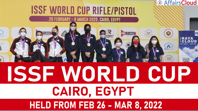 ISSF World Cup, Cairo, Egypt