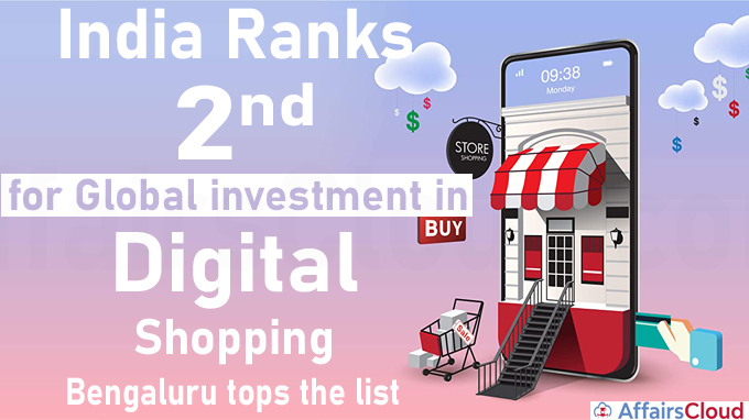 India ranks 2nd for global investment in digital shopping
