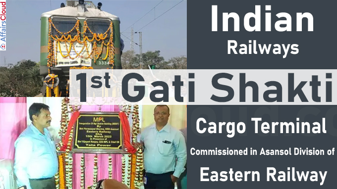 Indian Railways' 1st Gati Shakti Cargo Terminal