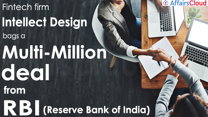 Intellect Design bags a multi-million deal from Reserve Bank of India