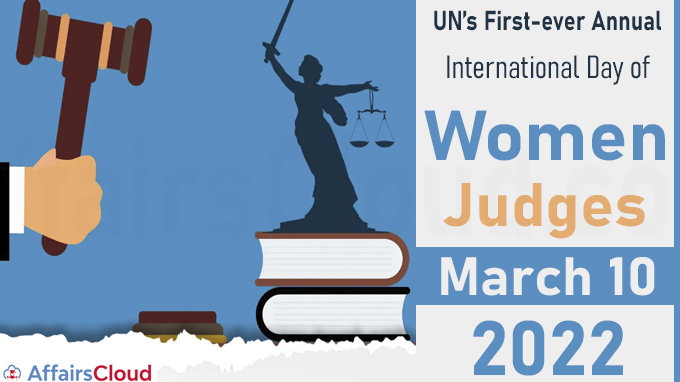 International Day of Women Judges - March 10 2022 new