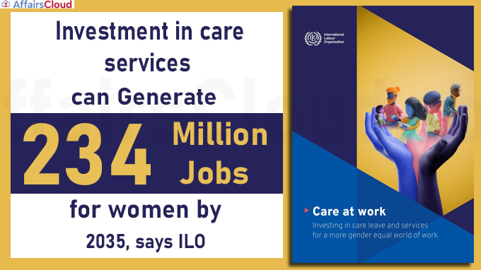 Investment in care services can generate 234 million jobs