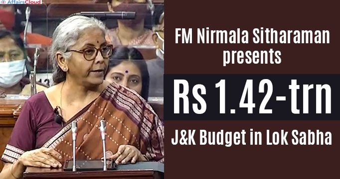 J&K Budget in Lok Sabha