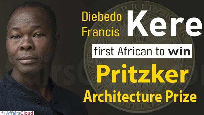 Kere first African to win Pritzker Prize