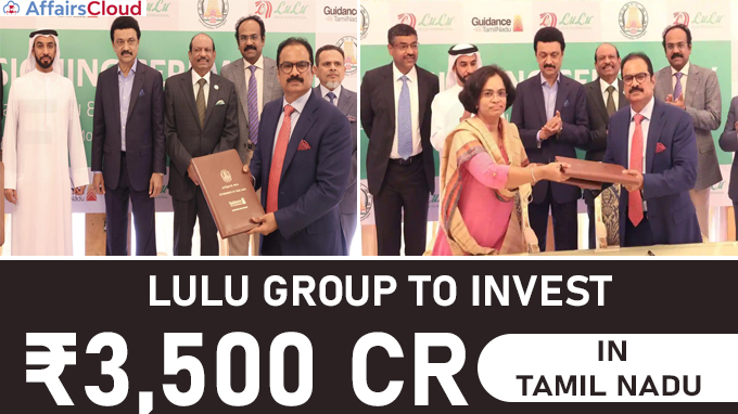 Lulu Group to invest ₹3,500 crore in Tamil Nadu