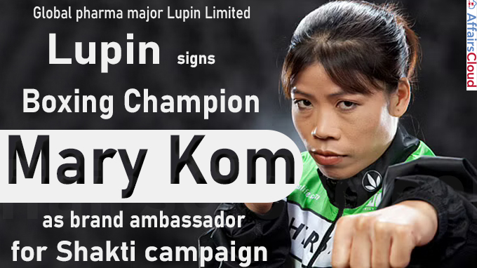 Lupin signs boxing champion Mary Kom as brand ambassador