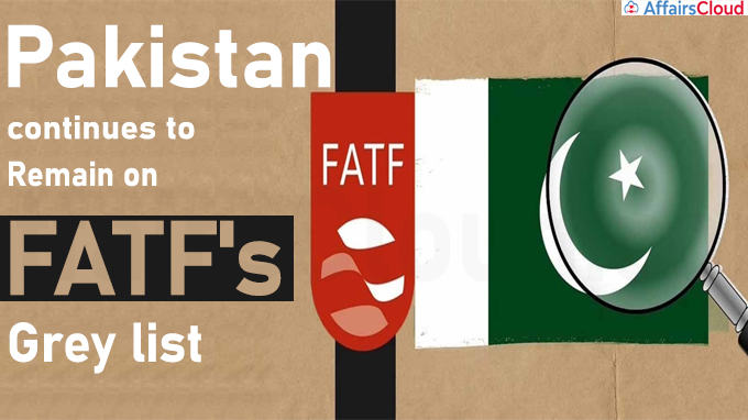 Pakistan continues to remain on FATF's grey list