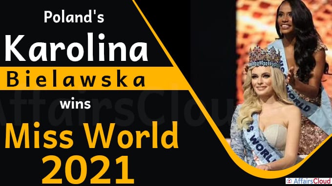 Poland's Karolina Bielawska wins Miss World 2021
