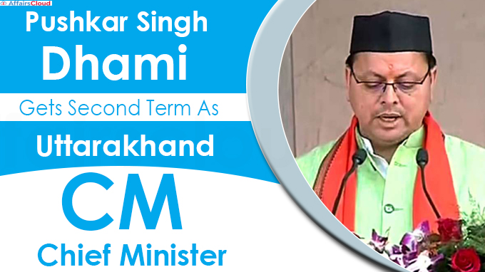 Pushkar Singh Dhami sworn in as Uttarakhand chief minister for second term