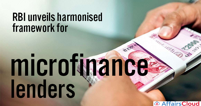 RBI-unveils-harmonised-framework-for-microfinance-lenders