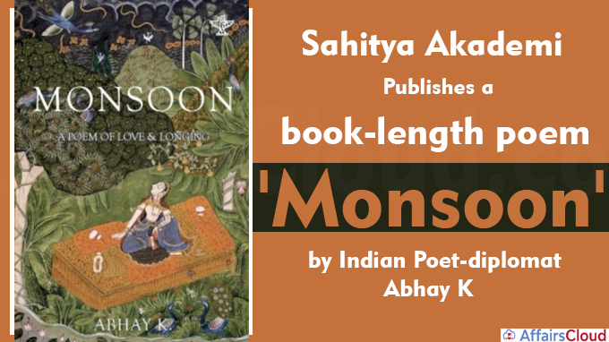 Sahitya Akademi publishes a book-length poem 'Monsoon'