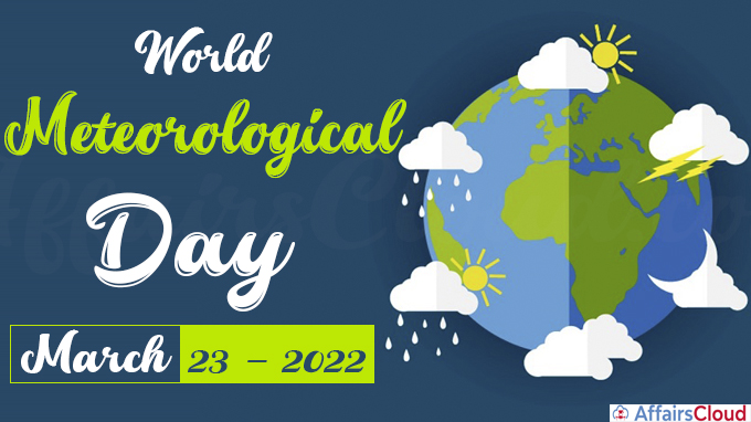 World Meteorological Day - March 23 2022