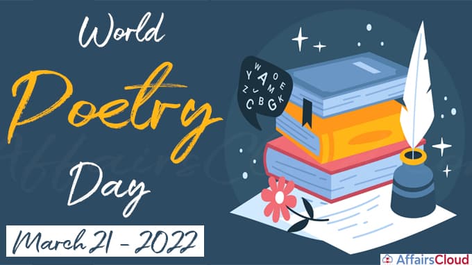 World Poetry Day 2022