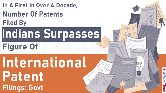In A First In Over A Decade, Number Of Patents Filed By Indians Surpasses