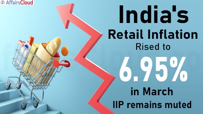 India's retail inflation rises to 6-95% in March