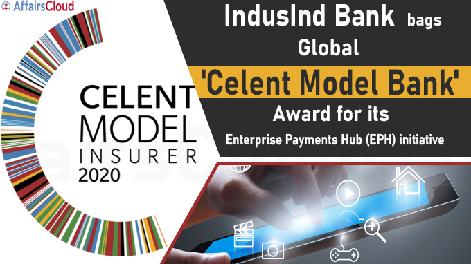IndusInd Bank bags global 'Celent Model Bank' Award