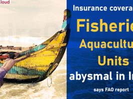 Insurance coverage for fisheries, aquaculture units abysmal in India