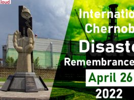 International Chernobyl Disaster Remembrance Day - April 26, 2022