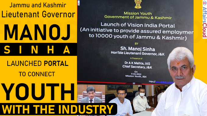 J&K LG launches portal to connect youth with the industry