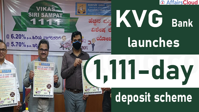 KVG Bank launches 1,111-day deposit scheme