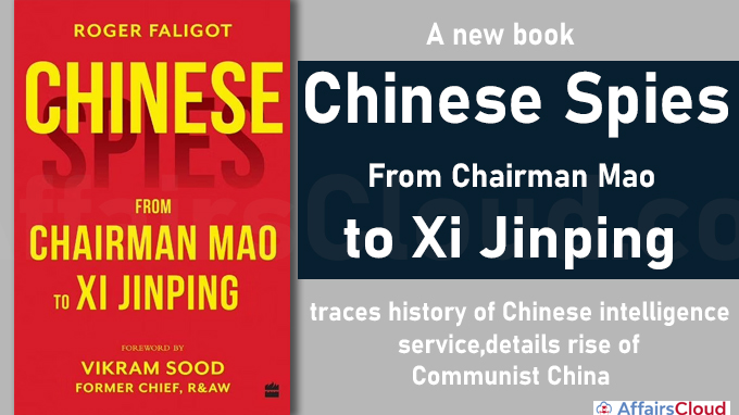 New book traces history of Chinese intelligence service, details rise of Communist China
