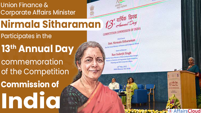 13th Annual Day commemoration of the Competition Commission of India