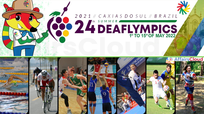 24th Summer Deaflympics held in Caxias do Sul, Brazil
